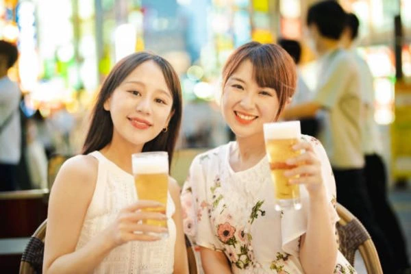 Japenese Neon Cocktail reception