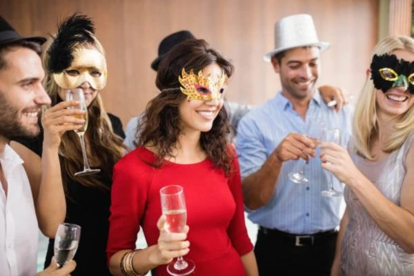 Masquerade Cocktail reception Ball