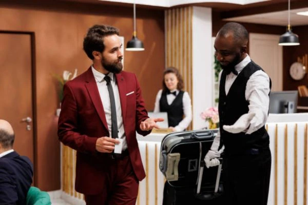 Wedding event guest first hospitality