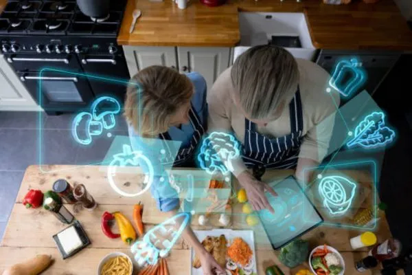 Integration of smart kitchens Cooking services