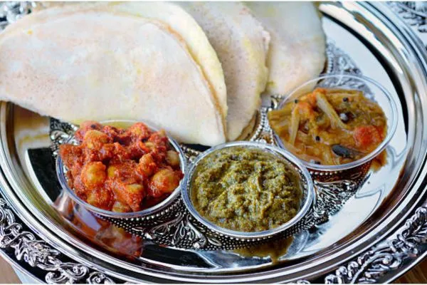 Dinner menus Comforting indian platter