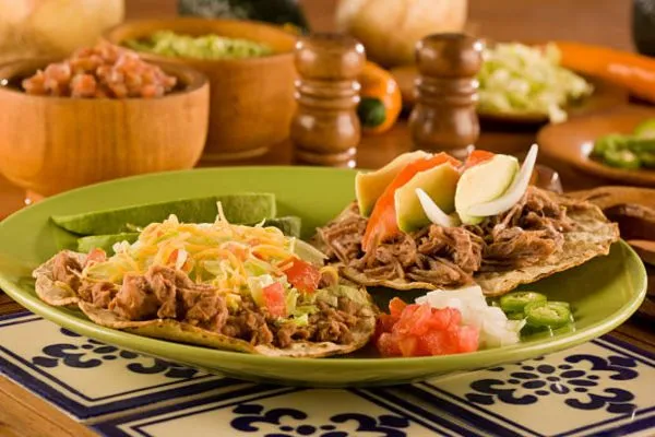 Dinner menus hearty mexican fiesta