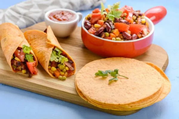 Dinner menus Mexican Vegetarian