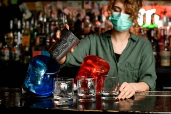 Cocktail bar hygiene safety